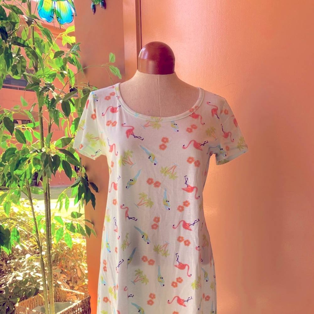 Cool and comfortable night gown